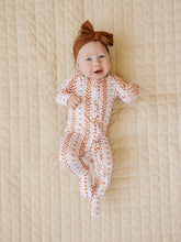 Load image into Gallery viewer, Bamboo Zip Romper | Boho Daisy