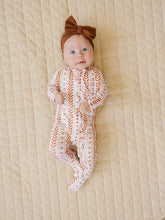 Load image into Gallery viewer, Bamboo Zip Romper | Boho Daisy