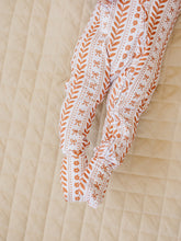 Load image into Gallery viewer, Bamboo Zip Romper | Boho Daisy