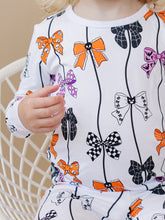 Load image into Gallery viewer, Bamboo Two Piece Set | Spooky Bows