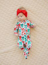 Load image into Gallery viewer, Bamboo Zip Romper | Merry Bows