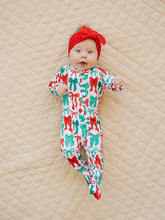 Load image into Gallery viewer, Bamboo Zip Romper | Merry Bows