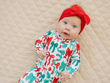 Load image into Gallery viewer, Bamboo Zip Romper | Merry Bows
