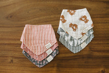 Load image into Gallery viewer, Teddy Bear Classic Muslin Bib