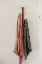 Load image into Gallery viewer, Olive Bloom Muslin Swaddle Blanket