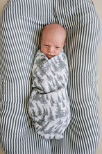 Load image into Gallery viewer, Forest Muslin Swaddle Blanket