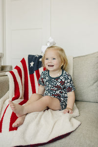 American Flag Plush Blanket