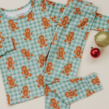 Load image into Gallery viewer, Bamboo Two Piece Set | Gingerbread Gingham