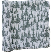 Load image into Gallery viewer, Forest Muslin Swaddle Blanket