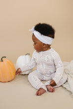 Load image into Gallery viewer, Bamboo Zip Romper | Gingham &amp; Goose