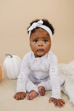 Load image into Gallery viewer, Bamboo Zip Romper | Gingham &amp; Goose