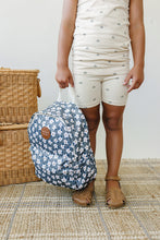 Load image into Gallery viewer, Green Floral Mini Backpack