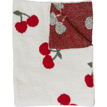 Load image into Gallery viewer, Cherry Plush Blanket