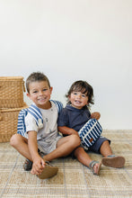 Load image into Gallery viewer, Navy Stripe Mini Fanny Pack