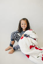 Load image into Gallery viewer, Cherry Plush Blanket