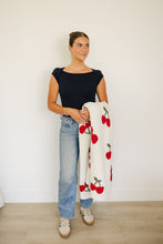 Load image into Gallery viewer, Cherry Plush Blanket