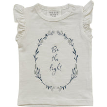 Load image into Gallery viewer, Be The Light Ruffle Tee