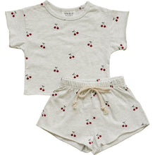 Load image into Gallery viewer, Cherries Short Set