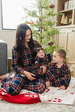 Load image into Gallery viewer, Christmas Plaid Bamboo Zipper