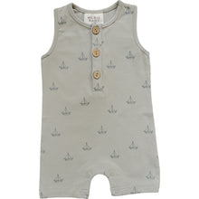 Load image into Gallery viewer, Sail Boat Short Romper