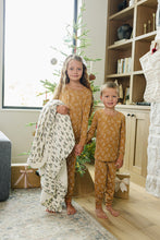 Load image into Gallery viewer, Christmas Trees Bamboo Fleece Quilt