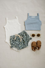 Load image into Gallery viewer, White Pointelle Tank Bodysuit