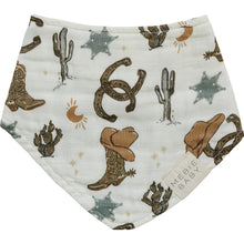 Load image into Gallery viewer, Outlaw Cowboy Classic Muslin Bib