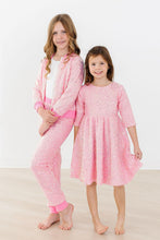 Load image into Gallery viewer, Bubblegum Pink Sequin Joggers