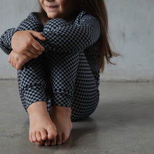 Load image into Gallery viewer, Midnight Checker | Bamboo Two Piece Set
