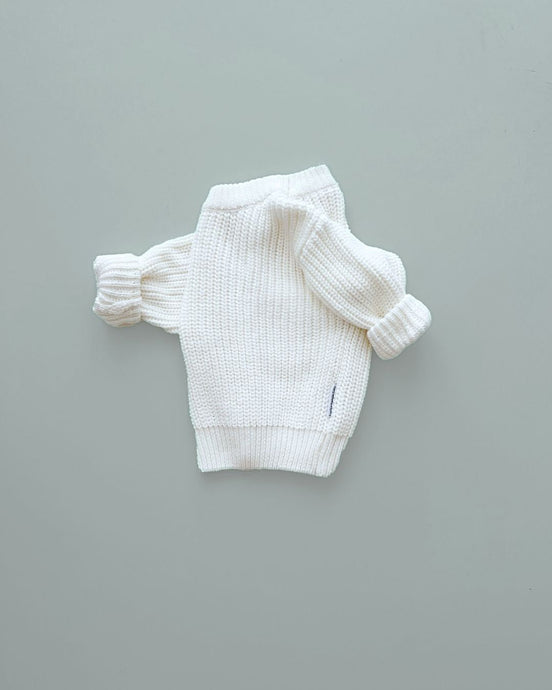 Chunky Knit Sweater | Milk