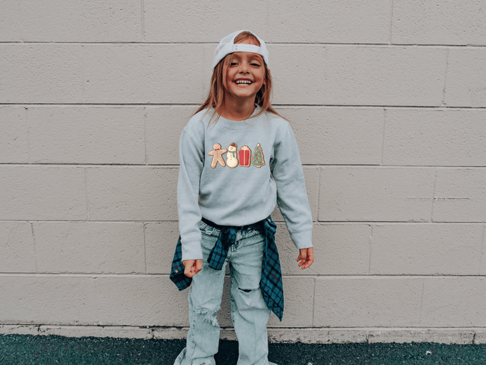 Kids Christmas Cookie Sweatshirt
