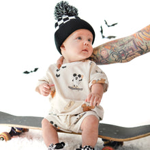 Load image into Gallery viewer, Black Check Beanie