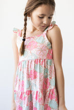 Load image into Gallery viewer, Beach Daze Ruffle Maxi Dress