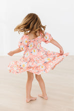 Load image into Gallery viewer, Daisy Darling Smocked Ruffle Dress