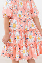 Load image into Gallery viewer, Daisy Darling Smocked Ruffle Dress