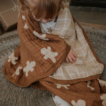 Load image into Gallery viewer, Gingerbread | Reversible Muslin Quilt