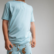 Load image into Gallery viewer, Blue | Everyday Boy&#39;s Henley