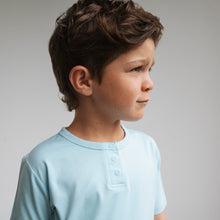 Load image into Gallery viewer, Blue | Everyday Boy&#39;s Henley