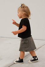 Load image into Gallery viewer, Cargo Skort - Charcoal Wash