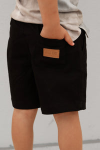 Cotton Twill Short - Black