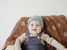 Load image into Gallery viewer, Light Grey Mebie Baby Beanie