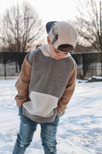 Waffle Block Hoodie