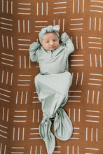 Load image into Gallery viewer, Mustard Mudcloth Crib Sheet