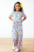 Load image into Gallery viewer, Fluttering Flowers Wide Leg Jumpsuit