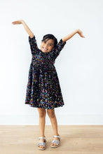 Load image into Gallery viewer, Confetti Velvet Sequin Dress