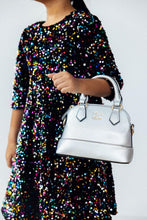 Load image into Gallery viewer, Confetti Velvet Sequin Dress