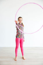 Load image into Gallery viewer, Flexible Floral Full-Zip Ruffle Active Jacket