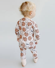 Load image into Gallery viewer, Bamboo Zip Romper | Milk &amp; Cookies