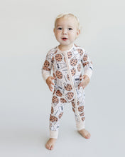 Load image into Gallery viewer, Bamboo Zip Romper | Milk &amp; Cookies
