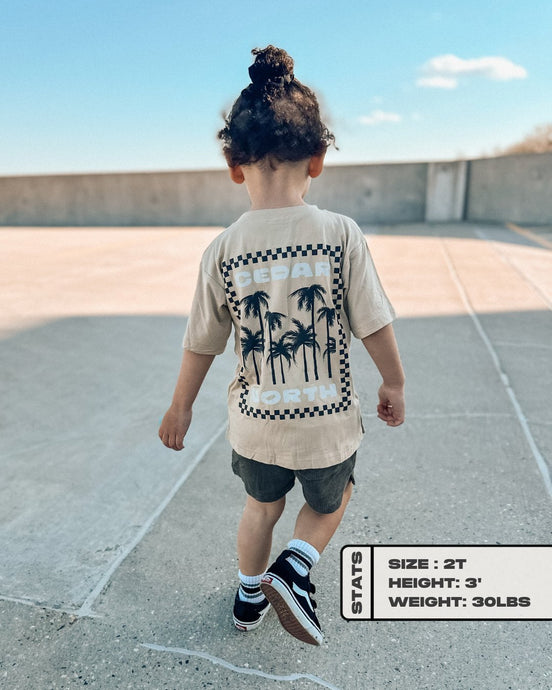 OVERSIZED PALMS TEE